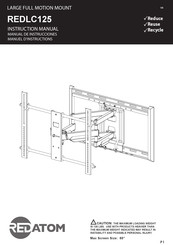 REDATOM REDLC125 Instruction Manual