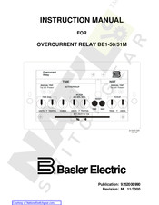 Basler BE1 50 51M 209 Series Manuals ManualsLib