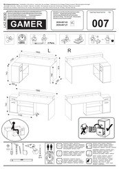 Trendteam GAMER 007 Installation Instructions Manual