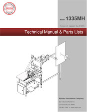Atlanta 1335MF Technical Manual & Parts Lists