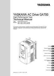 YASKAWA GA700 Technical Manual