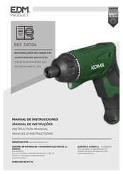 EDM Product 08704 Instruction Manual
