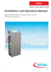 Fabdec CB2-1R120000 Installation And Operation Manual