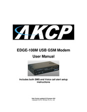 AKCP EDGE-108M User Manual