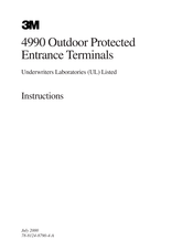 3M 4990-50 Instructions Manual