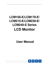 Osee LCM215-E Series User Manual