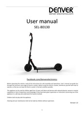 Denver SEL-80130 User Manual