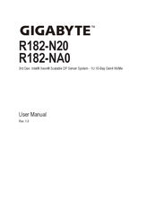 Gigabyte R182-N20 User Manual