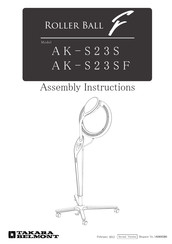 Takara Belmont AK-S23S Assembly Instructions Manual