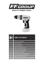 F.F. Group 41313 Original Instructions Manual