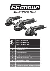 F.F. Group 45 588 Original Instructions Manual