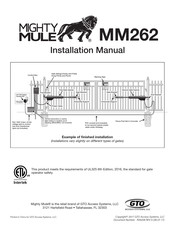 Mighty Mule MM202 Series Installation Manual