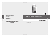 Bosch Professional GAA 10,8V-21 Original Instructions Manual