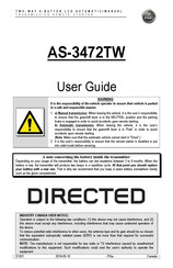 Directed AS-3472TW User Manual