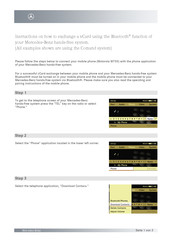 Mercedes-Benz vCard Instructions