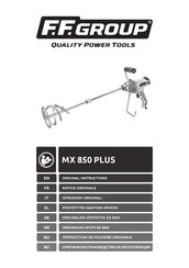 F.F. Group 43 28 Original Instructions Manual