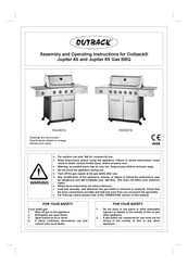 Outback Jupiter 4S Assembly And Operating Instructions Manual