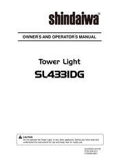 Shindaiwa SL433IDG Owner's And Operator's Manual