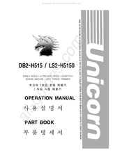 Unicorn DB2-H515 Operation Manual
