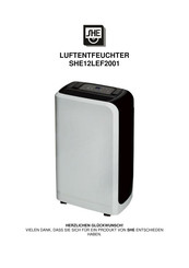 SHE SHE12LEF2001 Manual