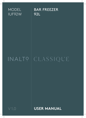 Inalto CLASSIQUE IUF92W User Manual