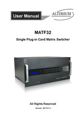 Altimium MATF32 User Manual