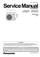 Panasonic CS-C12UKF-2 Service Manual