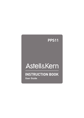 Astell & Kern PPS11 Instruction Book