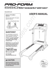 Pro-Form PFTL59906.4 User Manual