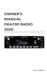Aptiv DEA7 Series Owner's Manual
