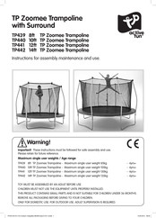 TP active fun TP441 Instructions For Assembly Maintenance And Use