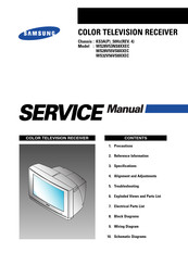Samsung WS28V53NS8XXEC Service Manual