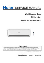 Haier AS18TB3HRA Service Manual