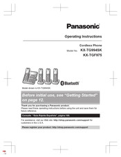 Panasonic KX-TGF970 Series Operating Instructions Manual