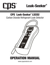 CPS Leak-Seeker LSCO2 Operation Manual