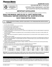 ABB Thomas & Betts 300W Instruction Manual