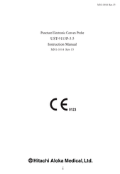 Hitachi Aloka Medical UST-9113P-3.5 Instruction Manual