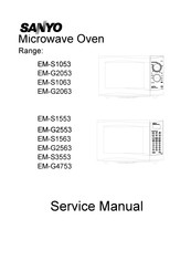 Sanyo EM-S1063 Service Manual