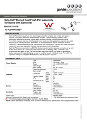 Galvin Specialised Safe-Cell TZ-FLOWTPANMDT Product Installation Manualline