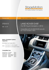 StageMotion DT2LRJ12 User And Installation Manual