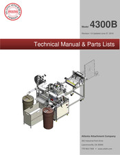 Atlanta Attachment Company 4300B Technical Manual & Parts Lists