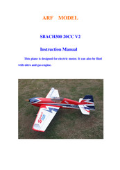 arf SBACH300 20CC V2 Instruction Manual