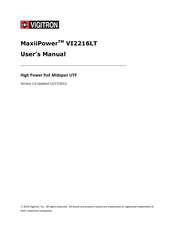 Vigitron MaxiiPower VI2216LT User Manual