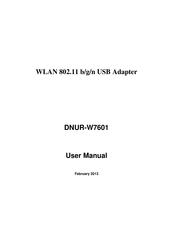 Wistron NeWeb DNUR-W7601 User Manual