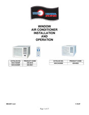 Thermal Zone WAC24230R Installation And Operation Manual