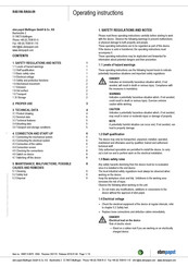 ebm-papst R4S190-RA04-09 Operating Instructions Manual