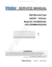 Haier AS18ND3HAA Service Manual