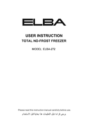 Elba ELBA-272 User Instruction