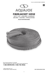 AQUAJOE FIBERJACKET AJFJH100-58-MAX Manual