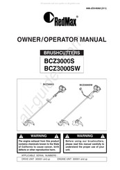 RedMax BCZ3000S Owner's/Operator's Manual